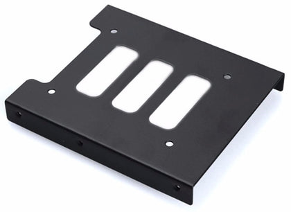 Aywun 2.5' to 3.5' Bracket Metal. Supports SSD.  Bulk Pack no screw.  *Some cases may not be compatible as screw holes may required to be drilled. Aywun