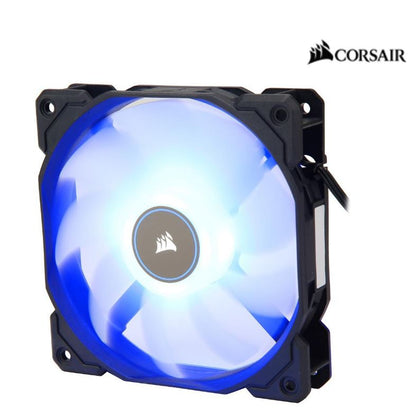 Corsair Air Flow 120mm Fan Low Noise Edition / Blue LED 3 PIN - Hydraulic Bearing, 1.43mm H2O. Superior cooling performance and LED illumination (LS) Corsair