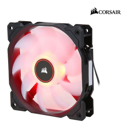 Corsair Air Flow 120mm Fan Low Noise Edition / Red LED 3 PIN - Hydraulic Bearing, 1.43mm H2O. Superior cooling performance and LED illumination (LS) Corsair