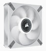 Corsair ML ELITE Series, ML120 LED ELITE WHITE, 120mm Magnetic Levitation White LED Fan with AirGuide, Single Pack Corsair
