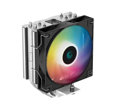 (Bundle Special Only)DeepCool AG400 ARGB Single Tower CPU Cooler, TDP 220W, 120mm Static ARGB Fan, Direct-Touch Copper Heat Pipes, Intel LGA1700/AMD A