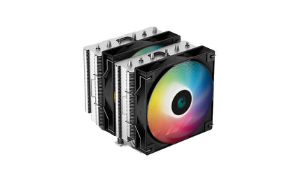 DeepCool AG620 ARGB Dual-Tower CPU Cooler, 2x 120mm Fan, 6 Copper Heat Pipes, Intel LGA2066/2011-v3/2011/1700/1200/1151/1150/1155 AMD AM5/AM4 DEEPCOOL
