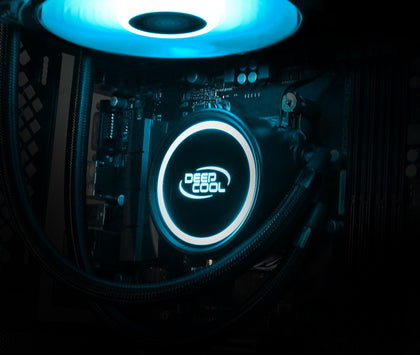 Deepcool Gammaxx L120 V2 RGB LED Liquid Cooler Intel LGA20XX/1366/115X/1200 AMD AM4 AM3+ AM3 AM2+ AM2 FM2+ FM2 FM1 (LS) DEEPCOOL
