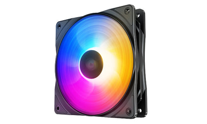 DeepCool RF120 FS LED Fan 120mm Preset Purple/Blue/Orange LED Combination DEEPCOOL