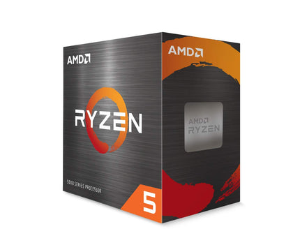 AMD Ryzen 5 5500, 6-Core/12 Threads UNLOCKED, Max Freq 4.20GHz, 19MB Cache Socket AM4 65W, With Wraith Stealth cooler (RYZEN5000)(AMDCPU) AMD