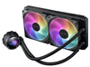 ASUS ROG STRIX LC II 280 ARGB All-in-one Liquid CPU Cooler Aura Sync, Intel®LGA 1150/1151/1155/1156/1200/2066 and AM4/AM5/TR4 Dual ROG 140mm Fan RGB ASUS