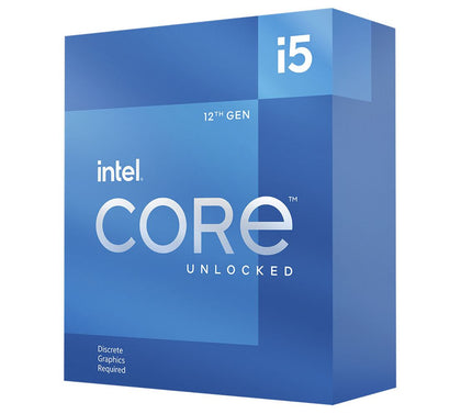 Intel i5-12600KF CPU 3.7GHz (4.9GHz Turbo) 12th Gen LGA1700 10-Cores 16-Threads 25MB 125W Graphic Card Required Unlocked Retail Box Alder Lake no Fan Intel-P