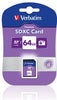 Verbatim SDXC 64GB (Class 10 UHS-I) Up to 45MB/Sec 300X read speed Verbatim
