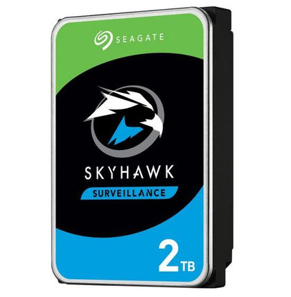 Seagate 2TB 3.5' SkyHawk Surveillance, 5900RPM SMR SATA3 6Gb/s 256MB 24x7 HDD- (Replacement HASEA2TB-SHSV359)
