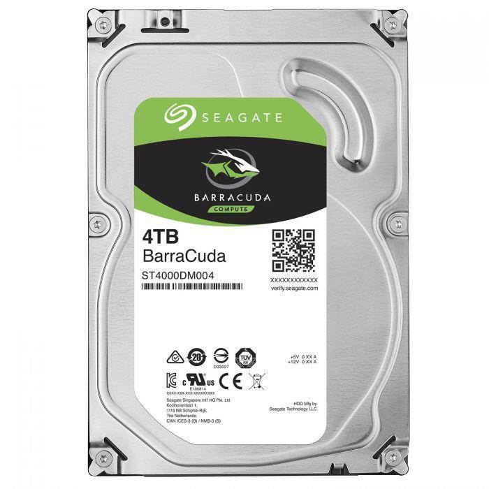 Seagate 4TB 3.5' Barracuda, 5400RPM SATA3 6Gb/s 256MB Cache HDD Seagate