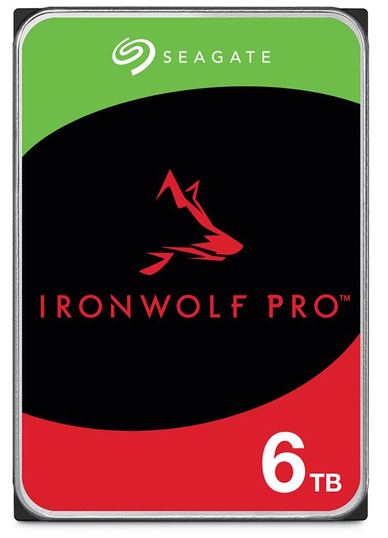 Seagate ST6000NT001 6TB IronWolf Pro 3.5' SATA  6Gb/s NAS Hard Drive - 256MB -5 years Limited Warranty (LS)