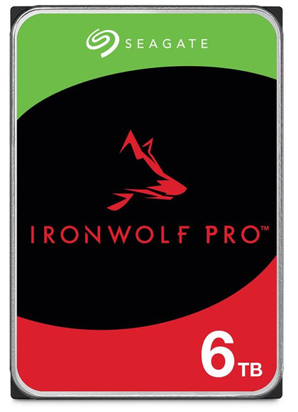 Seagate ST6000NT001 6TB IronWolf Pro 3.5' SATA  6Gb/s NAS Hard Drive - 256MB -5 years Limited Warranty (LS)