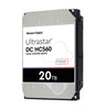 Western Digital WD Ultrastar 20TB 3.5' Enterprise HDD SATA  512MB 7200RPM 512E TCG P3 DC HC560 24x7 Server 2.5mil hrs MTBF 5yrs WUH722020ALE6L4 Western Digital