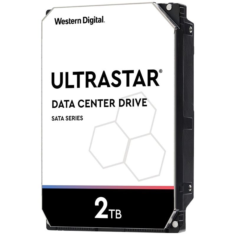 Western Digital WD Ultrastar 2TB 3.5' Enterprise HDD SATA 128MB 7200RPM 512N SE DC HA210 24x7 600MB Buffer 2mil hrs MTBF 5yrs wty HUS722T2TALA604 Western Digital