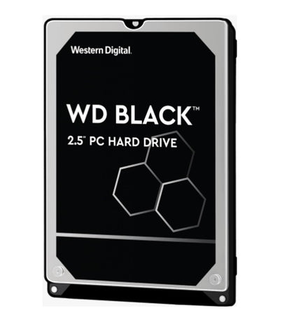 Western Digital WD Black 500GB 2.5' HDD SATA 6gb/s 7200RPM 64MB Cache SMR Tech for Hi-Res Video Games 5yrs Wty Western Digital