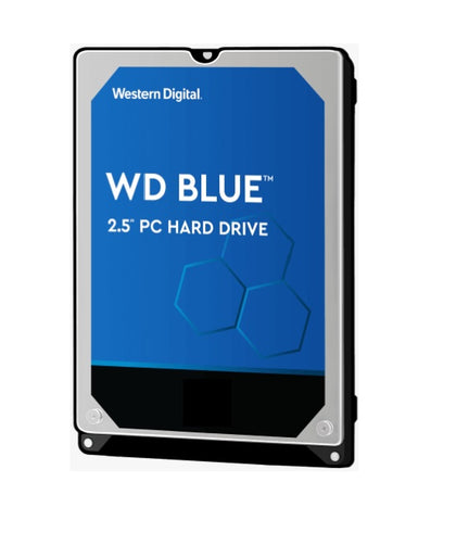 Western Digital WD Blue 2TB 2.5' HDD SATA 6Gb/s 5400RPM 128MB Cache SMR Tech 2yrs Wty Western Digital