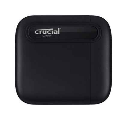 Crucial X6 2TB External Portable SSD 540MB/s USB3.2 USB-C USB3.0 Durable Rugged Shock Vibration Proof for PC MAC PS4 PS5 Xbox One Android iPad Pro Micron (Crucial)