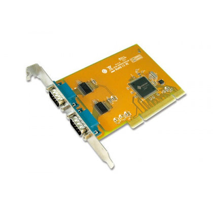 Sunix COMCARD-2P SER5037A Dual Port Serial IO Card PCI Card; speeds up to 115.2Kbps; Support Microsoft Windows, Linux, and DOS(L) freeshipping - Goodmayes Online