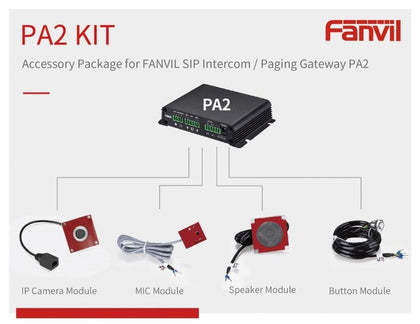 Fanvil PA2 Accessories Kit to suit IPF-PA2 freeshipping - Goodmayes Online