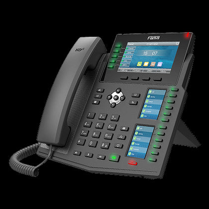 Fanvil X6U Enterprise IP Phone - 4.3' (Video) Colour Screen, 20 Lines, 60 x DSS Buttons, Dual Gigabit NIC, Built in Bluetooth, *SBC Ready Fanvil