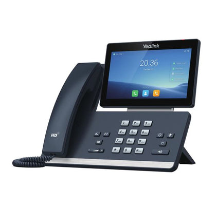 Yealink T58W 16 Line IP HD Android Phone, 7' 1024 x 600 colour touch screen, HD voice, Dual Gig Ports, Built in Bluetooth and WiFi, 2 x USB 2.0 Port, Yealink