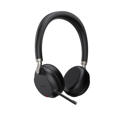 Yealink BH72 Teams certified, Bluetooth Wireless Stereo Headset, Black, USB-C, Supports Wireless Charging, Rectractable Microphone, 40hrs battery life