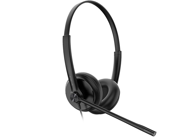 Yealink UH34 SE Dual USB Wired Headset Teams Certified Wideband Noise Cancelling Headset, USB and 3.5mm Jack Controller&Teams Button, Ultra-Lightweigh