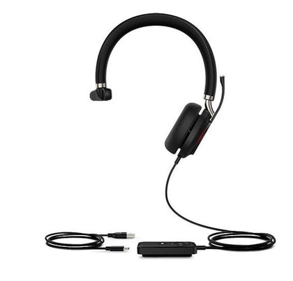 Yealink UH38 Dual Mode USB and Bluetooth Headset, Mono, USB-C, UC Call Controller, Dual Noise-Canceling Mics, Busy Light Yealink