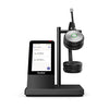 Yealink WH66 Dual Teams Edition  DECT Wirelss Headset With Touch Screen, Busylight On Headset, Leather Ear Cushions Yealink