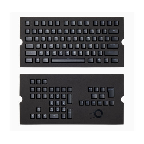 Corsair Gaming PBT Double-shot Keycaps Full 104/105-Keyset - Black Corsair