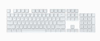 Corsair PBT Double-shot Pro Keycaps - Arctic White - Keyboard Corsair