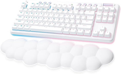 Logitech G715 Wireless Gaming Keyboard  30 GAMING HOUR BATTERY USB-C charge port, cable included 87 KEY TKL
