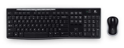 Logitech MK270R Wireless Keyboard and Mouse Combo 2.4GHz Wireless Compact Long Battery Life 8 Shortcut keys ~KBLT-MK235 Logitech