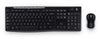 Logitech MK270R Wireless Keyboard and Mouse Combo 2.4GHz Wireless Compact Long Battery Life 8 Shortcut keys ~KBLT-MK235 Logitech
