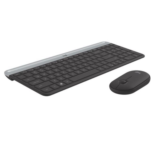Logitech MK470 Slim Wireless Keyboard Mouse Combo Nano Receiver 1 Yr Warranty Logitech