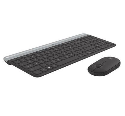 Logitech MK470 Slim Wireless Keyboard Mouse Combo Nano Receiver 1 Yr Warranty Logitech