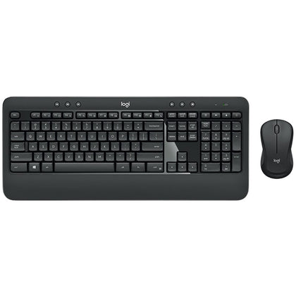 Logitech MK540 Advanced Wireless Keyboard & Mouse Combo -  USB Receiver, 10 Meter Wireless Connection, Plug and Play, Contoured Mouse 920-008682 Logitech