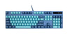 RAPOO V500 Pro Backlit Mechanical Gaming Keyboard - Spill Resistant, Metal Cover, Ideal for Entry Level Gamers--Cyan Blue Rapoo