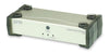Aten Desktop Sharing Device 2 Port Single Computer DVI, 1x Custom KVM Cable Included, Selection Via Front Panel (LS) Aten