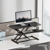 Brateck COST-EFFECTIVE ELECTRIC X-LIFT DESK CONVERTER 950x615x156~480mm up to 20kg, Worksurface Size(LxW): 950x400mm (LS)