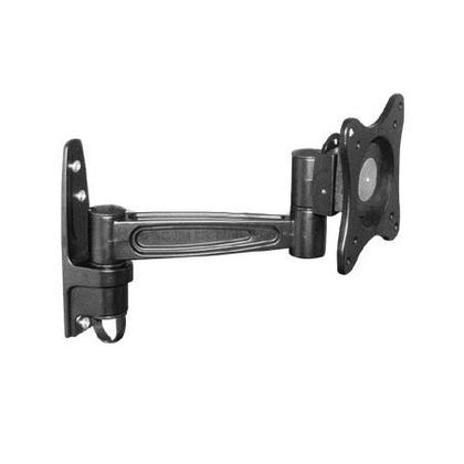 Brateck Single Monitor Wall Mount tilting & Swivel Wall Bracket Mount VESA 75mm/100mm For most 13''-27' LED, LCD flat panel TVs; up to 15kg Brateck