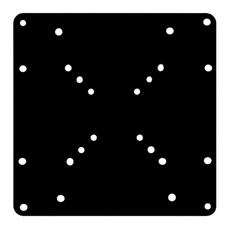 Brateck LCD 200X200 VESA Extension Plate Fit most 23'- 42' LED, LCD, Plasma flat panel TVs , Weight Capacity Up to 30kg Brateck