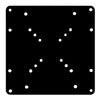 Brateck LCD 200X200 VESA Extension Plate Fit most 23'- 42' LED, LCD, Plasma flat panel TVs , Weight Capacity Up to 30kg Brateck