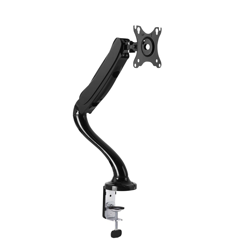Brateck Single Monitor Interactive Single Counterbalance LCD VESA Desk Clamp and Grommet Mount for 13''-27'' LCD Monitors VESA 75x75/100x100 (LS) Brateck