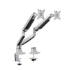 Brateck Dual Monitor Aluminum Interactive Counterbalance Monitor Arm Fit Most 13''-32''  Monitors Up to  9kg per screen VESA 75x75/100x100 Brateck