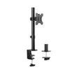 Brateck Single Screen Economical Articulating Steel Monitor Arm Fit Most 13'-32' LCD monitors, Up to 8kg per screen VESA 75x75/100x100 Brateck