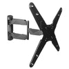 Brateck Slim Full Motion Curved & Flat Panel TV Wall Mount for 23''-55' TV Up tp 35kg VESA 75x75/100x100/200x100/200x200/300x300/400x200/400X400 Brateck