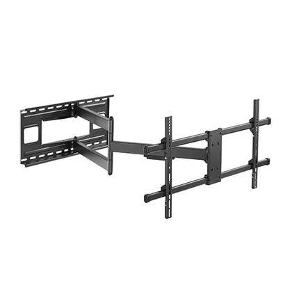 Brateck Extra Long Arm Full-Motion TV Wall Mount For Most 43'-80' Flat Panel TVs Up to 50kg VESA 200x200/300x200/300x300/400x200/400x300/MAX 800x400 Brateck