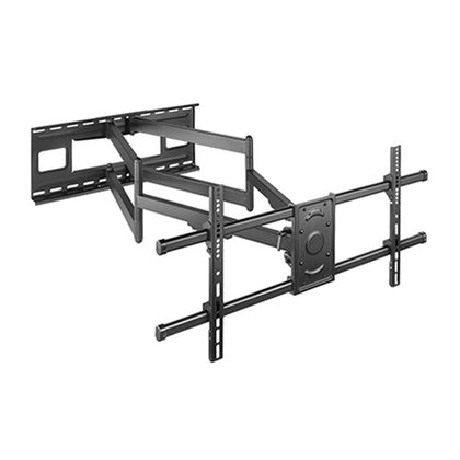 Brateck Extra Long Arm Full-Motion TV Wall Mount For Most 43'-90' Flat Panel TVs Up to 80kg VESA 200x200/300x200/300x300/400x200/400x300/MAX 800x400 Brateck
