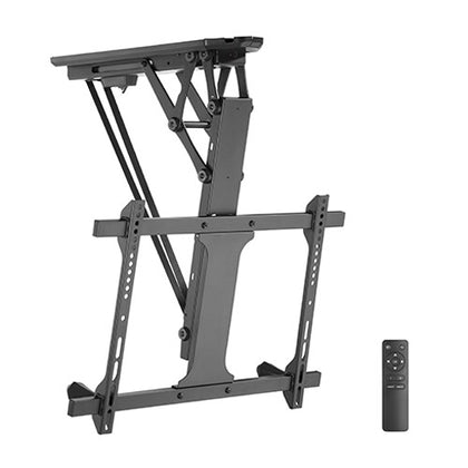 Brateck Motorized Flip Down TV Ceiling Mount for Most 32'-70' TVs Up to 35kg VESA 200x100,200x200,300x200,200x400,300x300,400x200,400x300,400x400 Brateck